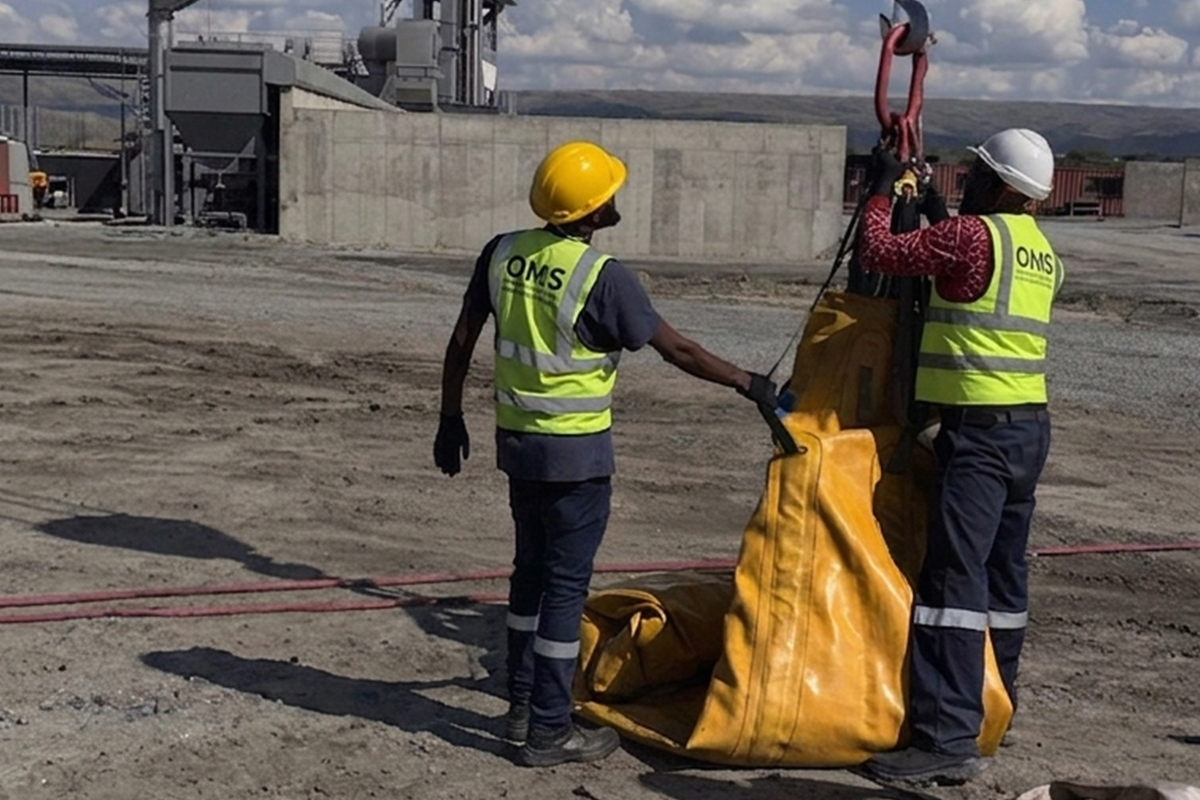 OMS Lifting Solutions team and operations in Pretoria West